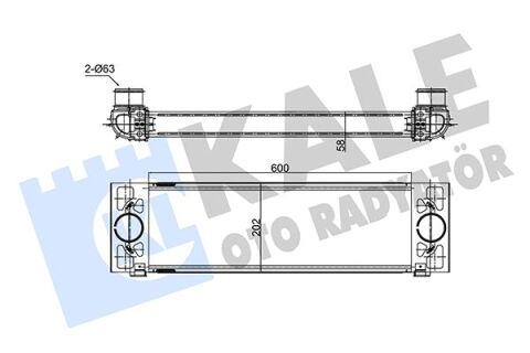 Turbo Intercooler Radyatoru Ford Transıt 2.2 135 140Ps 11 3.2 200Ps Tdcı 06