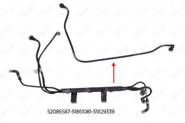 YAKIT BORUSU BRAKET HARİÇ EURO 5 DOBLO 1.3 D Multijet 10