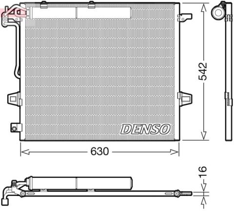 KLIMA RADYATORU MERCEDES W164 X164 W251
