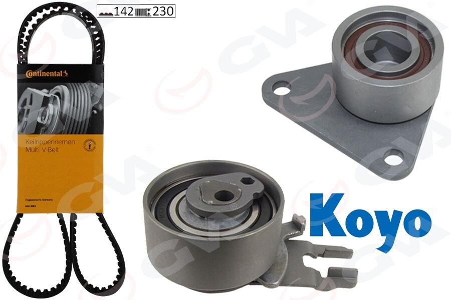 Eksantrik Gergi Kiti Volvo C30-C70 I-Iı-S40 Iı-S60 I-S70-V40-V50-V70-Xc70 2.4 Uzun Gergi