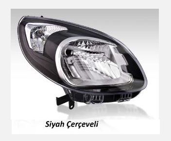 Far Siyah Çerçeveli Manuel Sağ Renault Kangoo 13