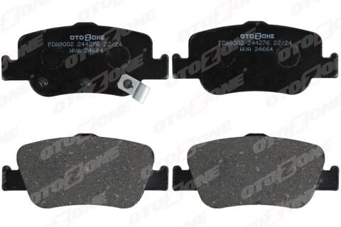 ARKA FREN BALATA TOYOTA AURIS. COROLLA 1.33L 1.6L 1NR-FE 1ZR-FAE NRE180 ZRE181 ZRE185 12- 1.4L 1ND-FTV D-4D NDE150 NDE180 07-