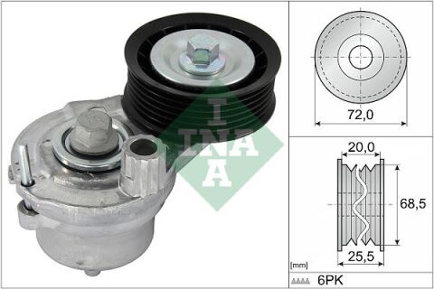 ALTERNATOR GERGI RULMANI KOMPLE KÜTÜKLÜ A2.2 DM CAPTIVA ANTARA