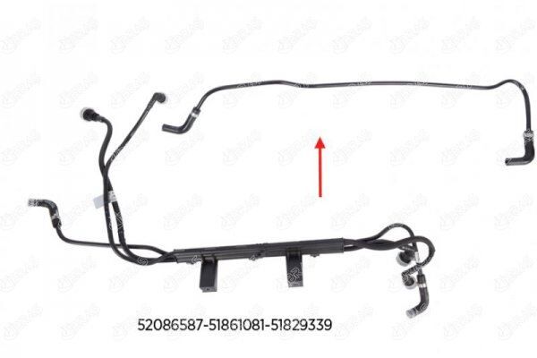 YAKIT BORUSU BRAKET HARİÇ EURO 5 DOBLO 1.3 D Multijet 10
