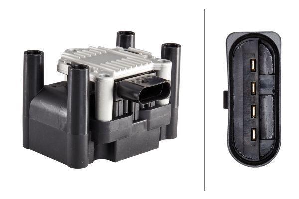 Ateşleme Bobini Bora 1.6 98 -Golf Iv-V 1.6 00 -Polo 1.4 16V 99-01 Akl-Avu-Bfq-Bgu-Ahw