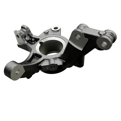 Renault Clıo- 4- Hb- 13/16; Ön Aks Taşıyıcı Sağ (abs Li) - 400145894R