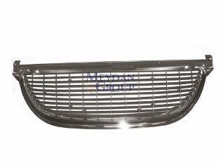 Chrysler Country- Town- 96/00; Ön Panjur Gri (nikelaj Kaplamalı) (tyg) - 4676928