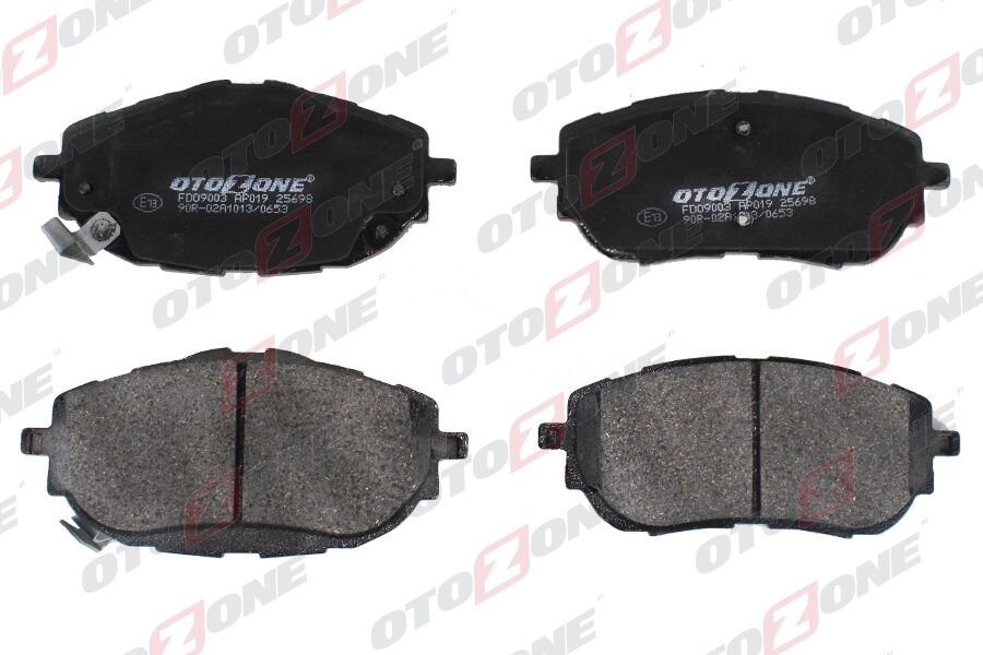 ÖN FREN BALATA TOYOTA AURIS. COROLLA 1.33L 1.6L 1NR-FE 1ZR-FAE NRE180 ZRE181 ZRE185 12- / 1.4L 1ND- FTV NDE180 12-