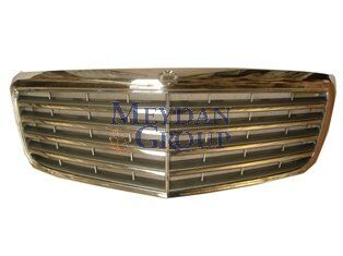 A21188017839040 - Mercedes E Class- W211- 03/06; Ön Panjur/Nikelajlı/Gümüş Gri (9Çıtalı) (Tw)