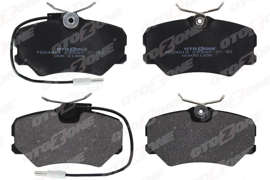 ÖN BALATA P306 2.0 S16 1993-97 -P405 1.6I 1.8I 2.0I 1.9 SRI-2.0 MI16 CITROEN ZX 2.0 FİŞLİ GDB793