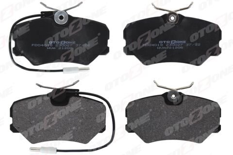 ÖN BALATA P306 2.0 S16 1993-97 -P405 1.6I 1.8I 2.0I 1.9 SRI-2.0 MI16 CITROEN ZX 2.0 FİŞLİ GDB793