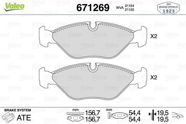 Ön Balata Saab 900 2.016V 2.0T 9000 2.0 2.3 3.0