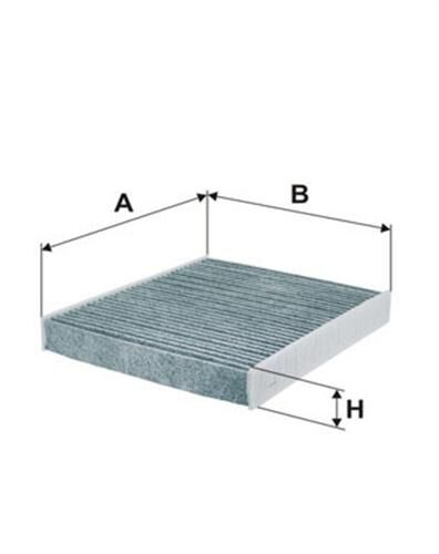 POLEN FİLTRESİ POLO 1.2-1.4-1.6 2010 SEAT IBIZA V 1.6 2011 FABIA 10 KARBONLU