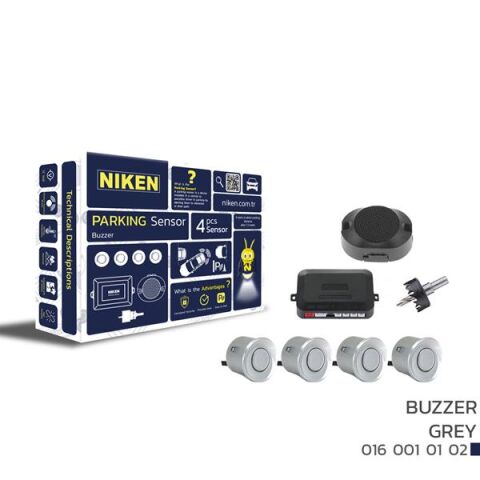 PARK SENSÖRÜ SES İKAZLI GRİ 22MM