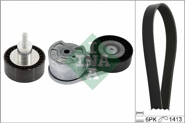 ALTERNATÖR KAYIŞ GERGİ KITI KAYIS GERGI AVERE BILYA TRANSIT V-362/V-363 17 2.0 ECOOBLUE 6PK 1413