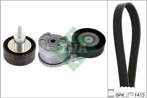ALTERNATÖR KAYIŞ GERGİ KITI KAYIS GERGI AVERE BILYA TRANSIT V-362/V-363 17 2.0 ECOOBLUE 6PK 1413