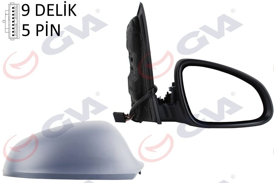 Dış Dikiz Aynası Sağ Astra J 09 Elektrikli Isıtmalı Astarlı Konveks