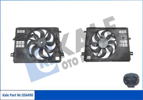 Fan Motoru Opel Grandland-Combo E-Partenr-Berlıngo-Rıfter-P308-P3008-P508-P5008-C5 Aırcross 1.2-1.5-1.6-2.0 Puretech-Hdı-Thp-Gtı