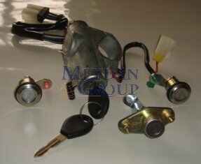 Nıssan Sunny- B13- 90/94; Kontak Kilit Seti (3Lü) (Kontak/Kapı/Bagaj)
