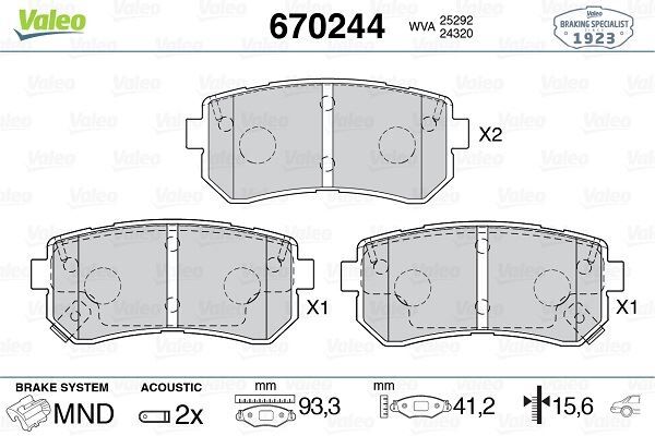 Arka Balata Hyundaı İx35 1.6-2.0-2.0 4Wd 10 Kıa Cerato Iı 2.0-1.6 Cvvt-2.0 Gdı 10