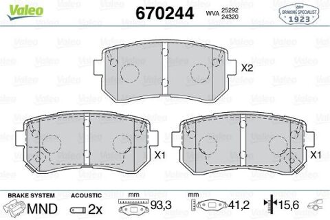 Arka Balata Hyundaı İx35 1.6-2.0-2.0 4Wd 10 Kıa Cerato Iı 2.0-1.6 Cvvt-2.0 Gdı 10