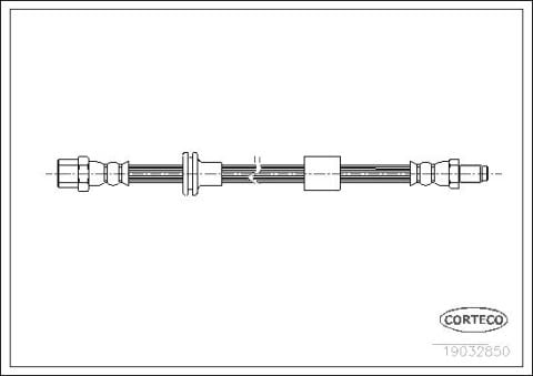 Fren Hortumu On Mercedes S-Class W140 91 99