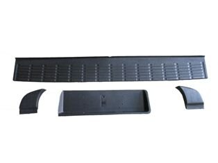Toyota Hılux- Pıck Up Vıgo- 05/11; Arka Tampon Üst Plastiği Set(4 Parça)(Yan Sanayi Tampon İçin)