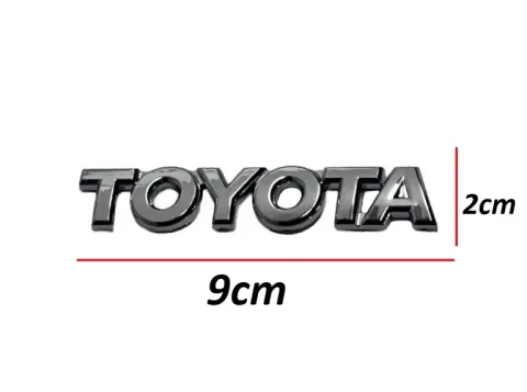Toyota Yazı Corolla Ae101 92-01 Arka (Toyota Yazısı)