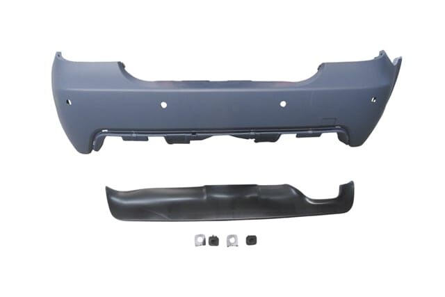 Bmw 5 Serı- E60- 04/07; Arka Tampon (karlıklı/astarlı/çeki Demir Kapaklı/sensör Delikli 24mm)m-tech - A51127897222S1
