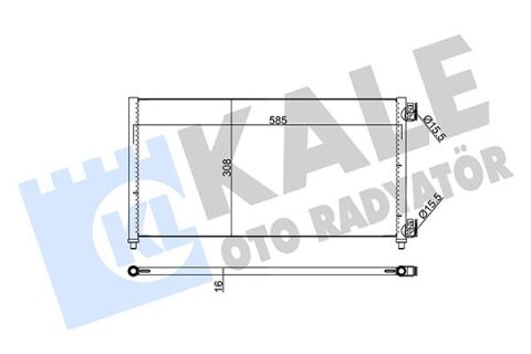 KLİMA RADYATÖRÜ KONDENSER FIAT DOBLO 01 IDEA 04 PUNTO 03 LANCIA YPSILON 06 11 1.2 1.3JTD 1.4 1.9JTD