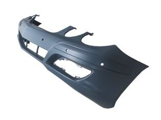 2118801340 - Mercedes E Class- W211- 07/09; Ön Tampon Gri (Sis/Sensör Delikli/Far Yıkamasız/Çıta Deliksiz)Classıc