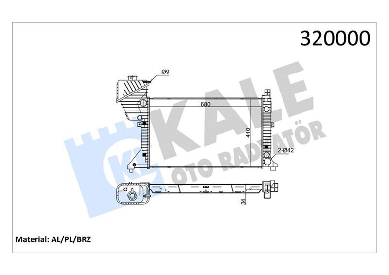 MOTOR SU RADYATORU MERCEDES SPRINTER B901 B904 MANUEL SANZIMAN