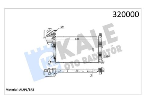 MOTOR SU RADYATORU MERCEDES SPRINTER B901 B904 MANUEL SANZIMAN