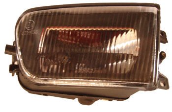 63178381977 - Bmw 5 Serı- E39- 98/00; Sis Lambası Sağ Oval Çizgili Camlı (H7)(Famella)