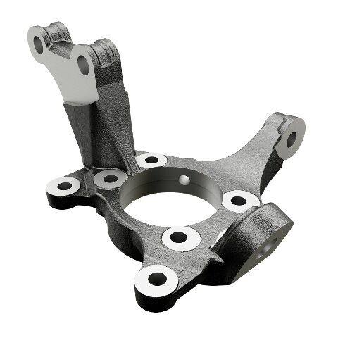 43211-12460 - Toyota Aurıs- 07/10; Ön Aks Taşıyıcı Sağ (Abs Li)