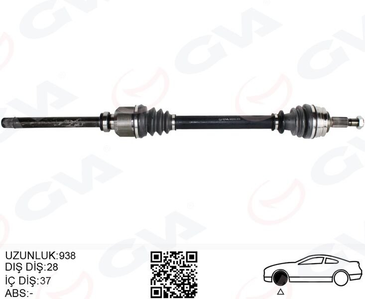 KOMPLE AKS ÖN SAĞ PSA 3008 1.6 BlueHDI A-T 16-