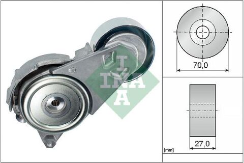 Alternatör Gergi Rulmanı Kütüklü Toyota Aurıs Corolla 1.4L 1Ndtv Nde150 Nde180 6 Vites 10-18 / Yarıs 1.4L 1Ndtv D-4D Nlp130 6 Vites 10-