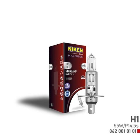 Nıken H1 55W Halojen Ampul P14.5S 12V