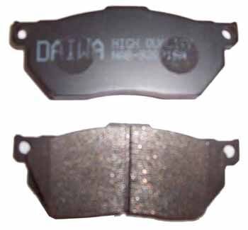 43153-Sb2-601 - Honda Cıvıc- Sd/Hb- 92/95; Ön Fren Balatası Düz Tip (Disk) (115,9X45,2X15)(Daıwa)