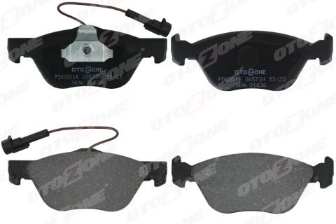 ÖN FREN BALATASI FIAT MAREA 95 ALFA ROMEO 145-146-156 2.0 16V 2.0 JTD FİŞLİ