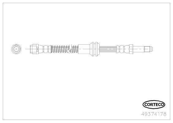 Fren Hortumu On Mercedes C218 W212 S212