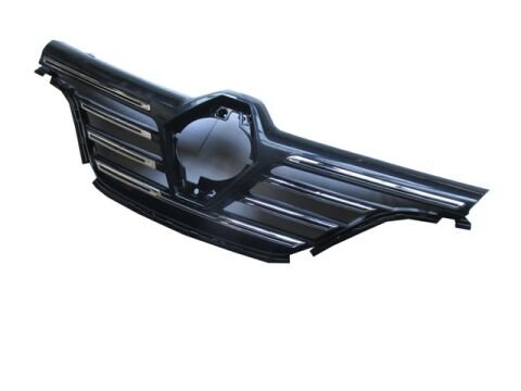 622568380R - Renault Megane- 4- Sd/Hb- 16/20; Ön Panjur Siyah 7 Nikelaj Çıtalı (Icon Modeli İçin)
