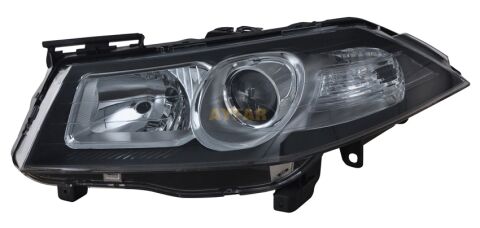 Far Sinyal Sol Renault Megane Iı 10-11 Siyah Çerçeveli Mekanik H7 H1