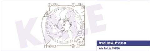 FAN GRUBU DAVLUMBAZLI RENAULT CLIO III AC FAN GRUBU 7701068310