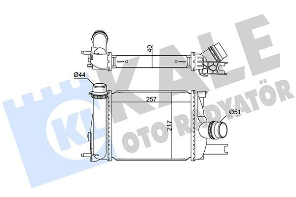İntercooler Dacıa Logan Iı-Mcv Iı-Sandero Iı-Renault Clıo Iv 0.9 Tce 12
