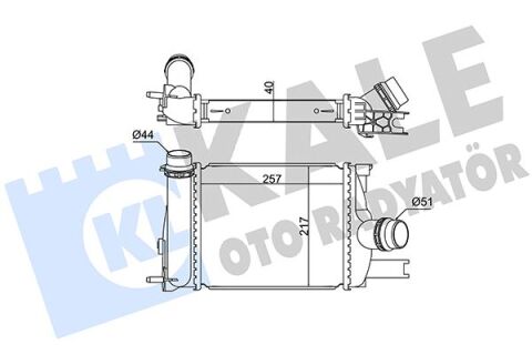 İntercooler Dacıa Logan Iı-Mcv Iı-Sandero Iı-Renault Clıo Iv 0.9 Tce 12