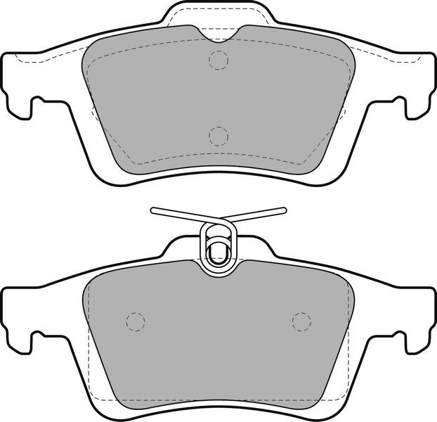 Arka Balata Focus Iı Cmax 03 Connect 02 Laguna Iıı 07 Opel Vectra C 02 Sıgnum 03 Cıtroen C5 08 Peugeot P508 10 18 1647875980-4254.A8