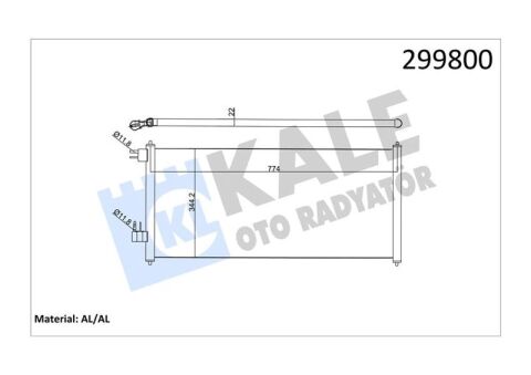Klıma Radyatörü Connect 02 14 1.8 Tdcı 75-90-110Ps