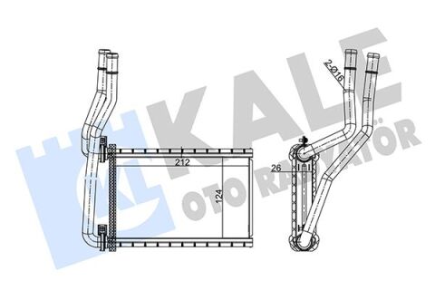 Kalorifer Radyatörü Suzukı Sx4 1.6L M16A Rw415 05- 1.6L D16Aa Akk416D 14- / Swıft 1.3L 1.5L M13A M 15A Rs413 Rs415 Macar 05- 1.2L K12B Azg412 12- / Fıat Sedıcı 06- - Aleminyum
