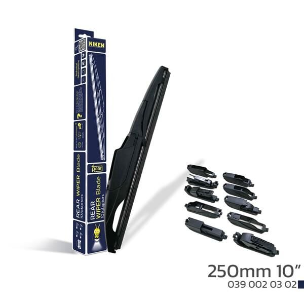 Nıken 250Mm 10 10 Aparatlı Arka Silecek Süpürgesi